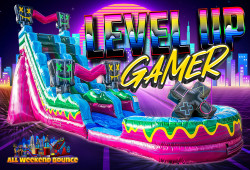 19' Level Up Gamer Water Slide