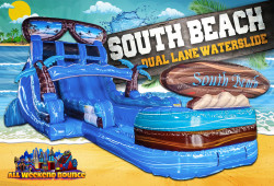 18' South Beach Dual Lane Slide