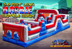 30' Marble Obstacle Course