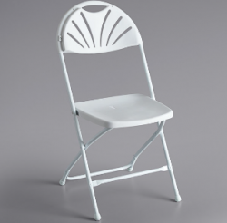 Fan Back Folding Chair