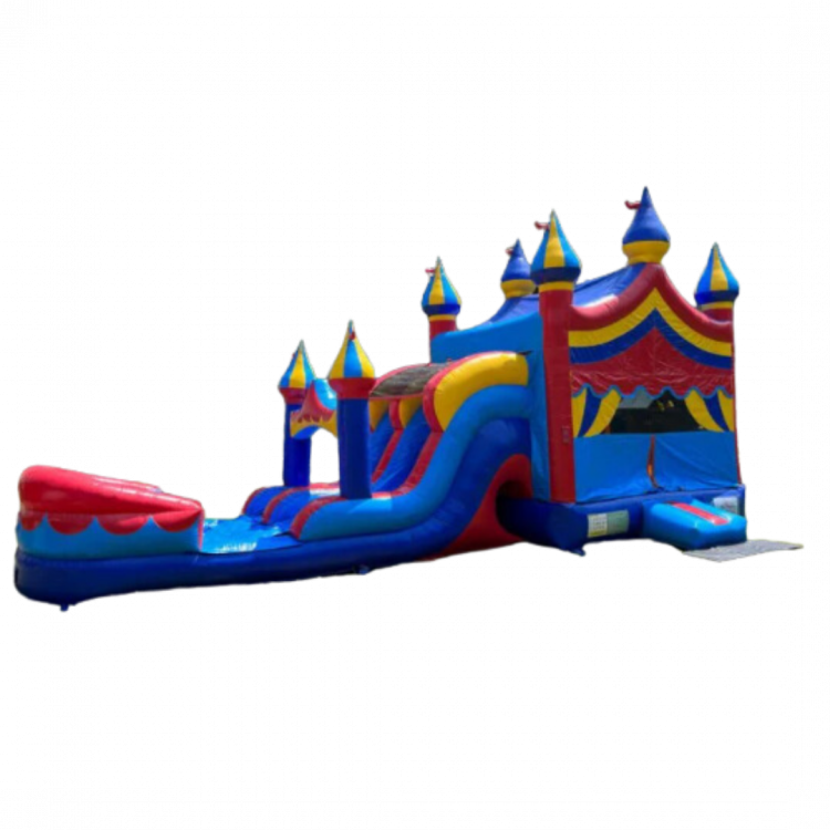 Big Top Circus XL Bounce and Dual Slide Combo