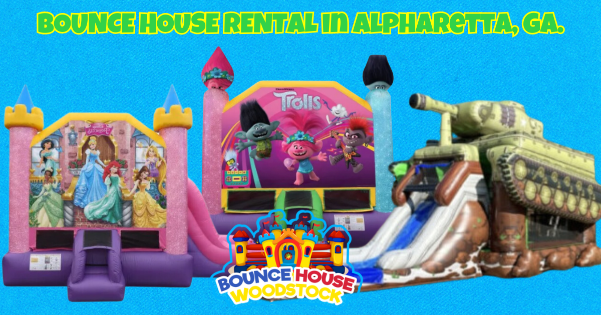 Bounce House Rentals In Alpharetta, GA - Bounce House Woodstock