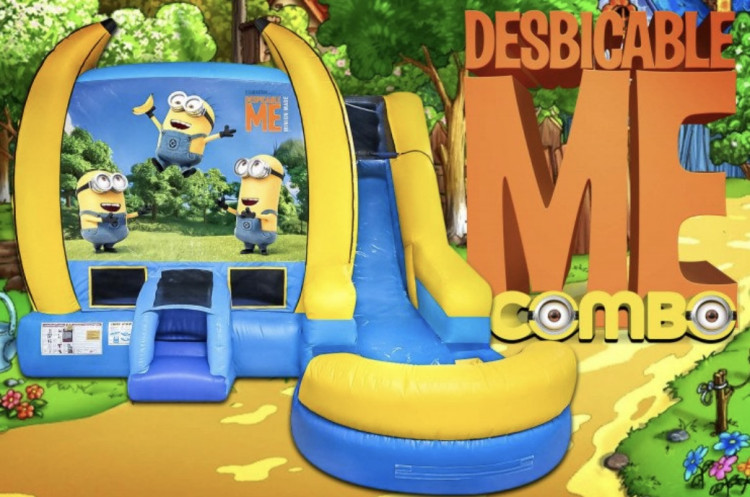 Minions Despicable Me XL Bounce and Slide Combo