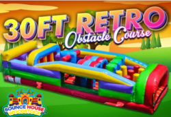 30' Retro Obstacle Course