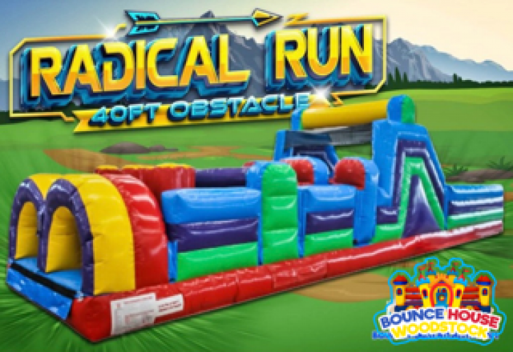 40' Radical Run Obstacle Course