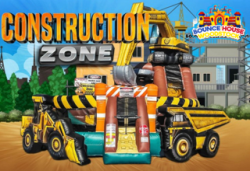 Construction Zone XL Bounce & Slide Combo