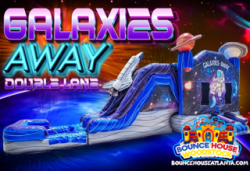 Galaxies Away XL Dual Lane Bounce & Slide Combo