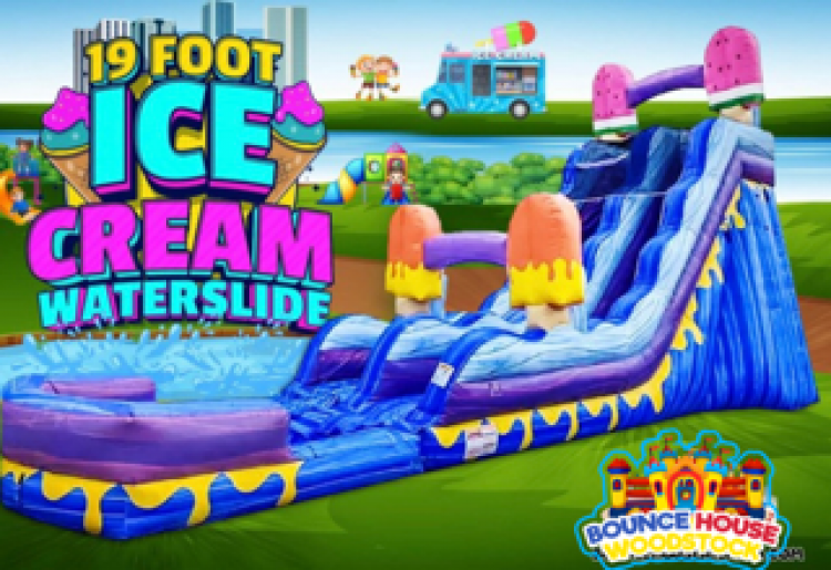 19' Ice Cream Pop Water Slide