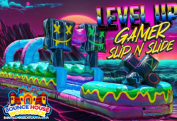 Level Up Gamer Slip N Slide