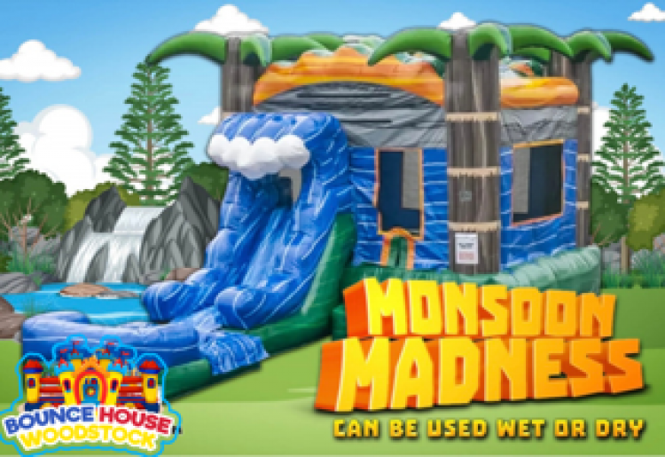 Monsoon Madness Bounce and Slide