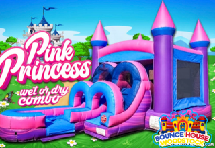 Pink Princess Bounce and Slide Combo