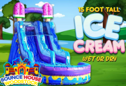 15' Ice Cream Pop Water Slide