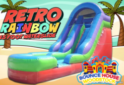 15' Retro Rainbow Slide