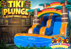 15' Tiki Plunge Slide