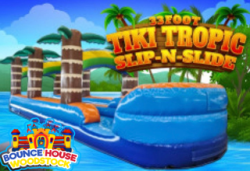 33' Tiki Tropic Dual Lane Slip N Slide