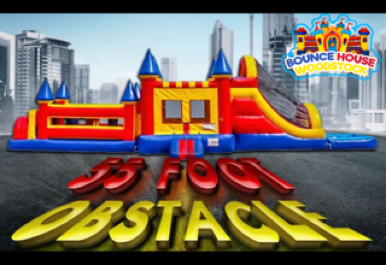 55' Retro Obstacle Course