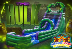 20' Hulk Smash Dual Lane Slide