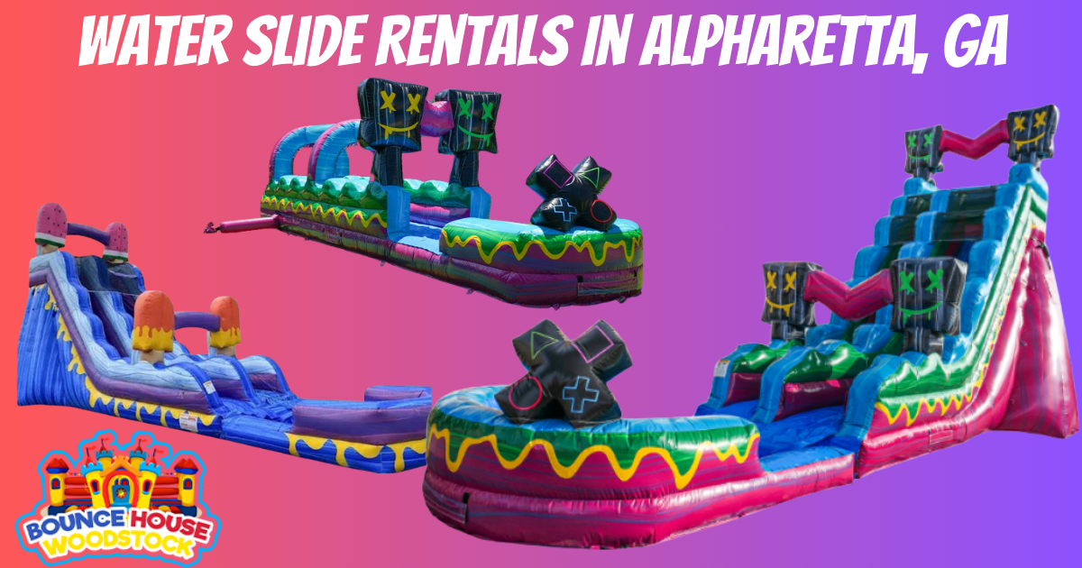 Water Slide Rentals In Alpharetta, GA - Bounce House Woodstock