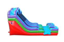 dual20retro202 1749160701 15' Retro Dual Lane Water Slide