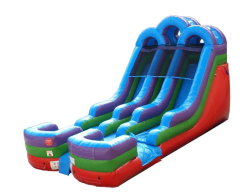 dual20retro203 1749160701 15' Retro Dual Lane Water Slide