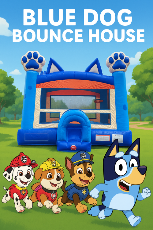 Blue Dog Bounce House