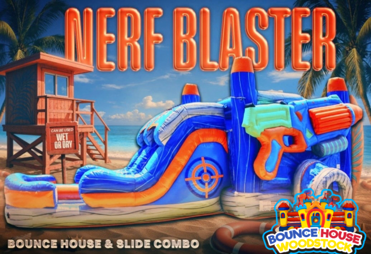 NERF Blaster Bounce and Slide Combo
