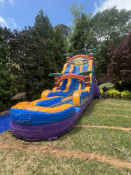 IMG 0999 1764009457 22' Tiki Plunge Dual Lane Water Slide