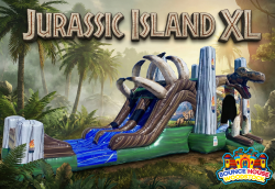 Jurassic Island Dual Lane XL Combo