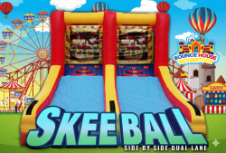 Skee Ball Dual Lane Game