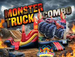 The Digger Monster Truck Bounce and Slide