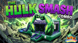 The Hulk Smash Combo with Dual Lane Slide