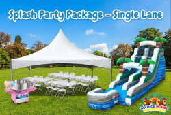 Splash Party Package- Single Lane