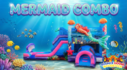 Mermaid Dual Lane Combo Bounce and Slide