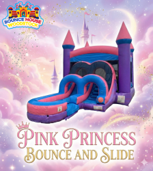 Pink Princess Bounce and Slide Combo