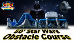Star Wars Galaxy Dual Lane Obstacle Course (Wet or Dry)