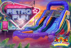12' Retro Fun Dry Slide
