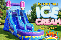 15' Ice Cream Pop Water Slide