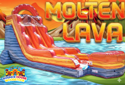 18' Molten Lava Water Slide