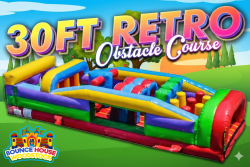 30' Retro Obstacle Course