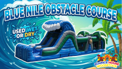 Blue Nile Obstacle Course with Dual Slide