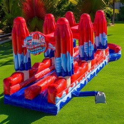 DJI 20251103142607 0055 D 1771778443 41' Red White & Cool Dual Lane Slip N Slide