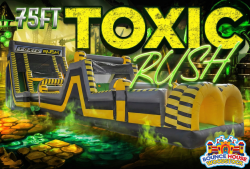 75' Toxic Rush Obstacle Course