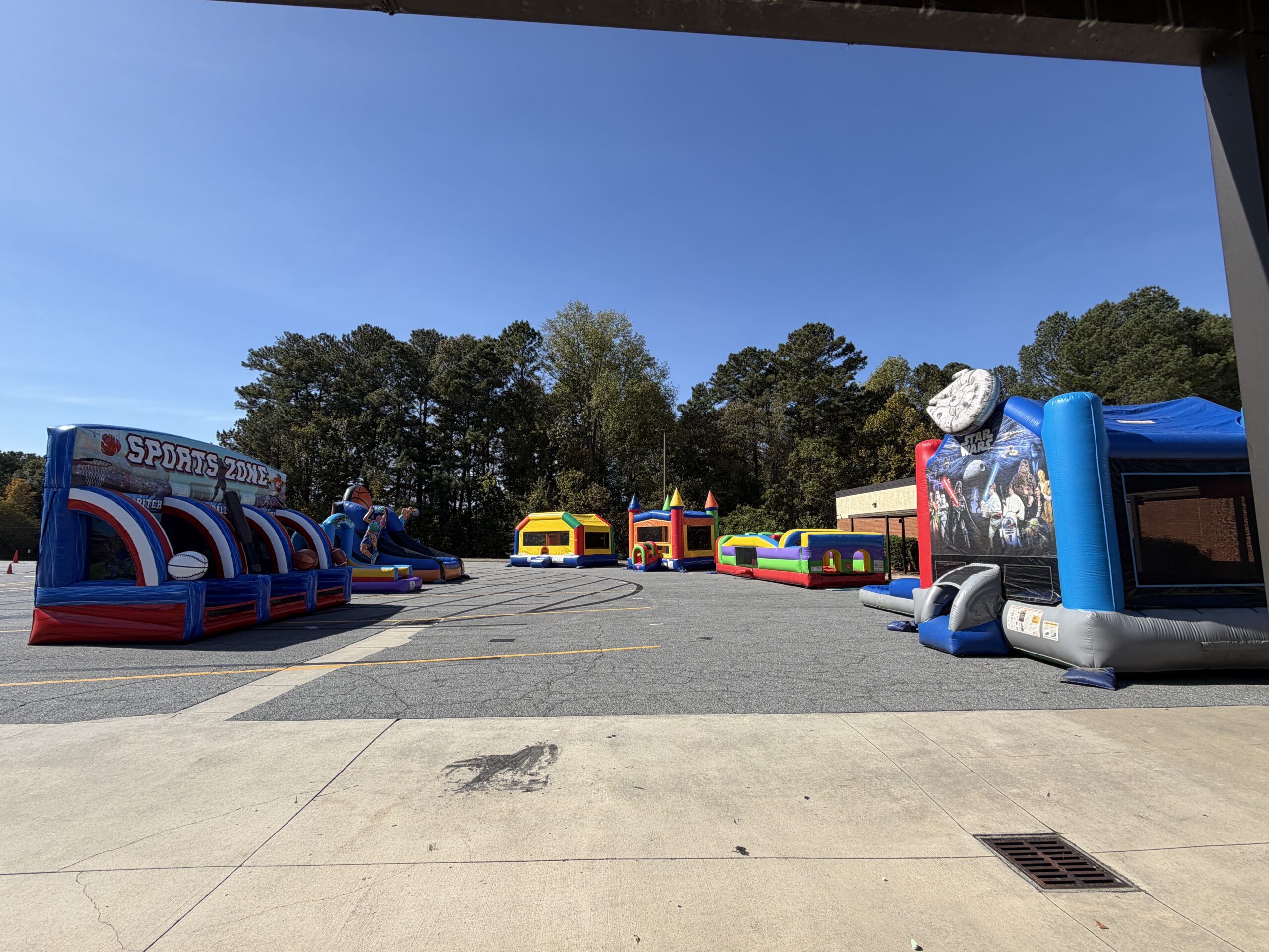 Water slide setup Dallas GA