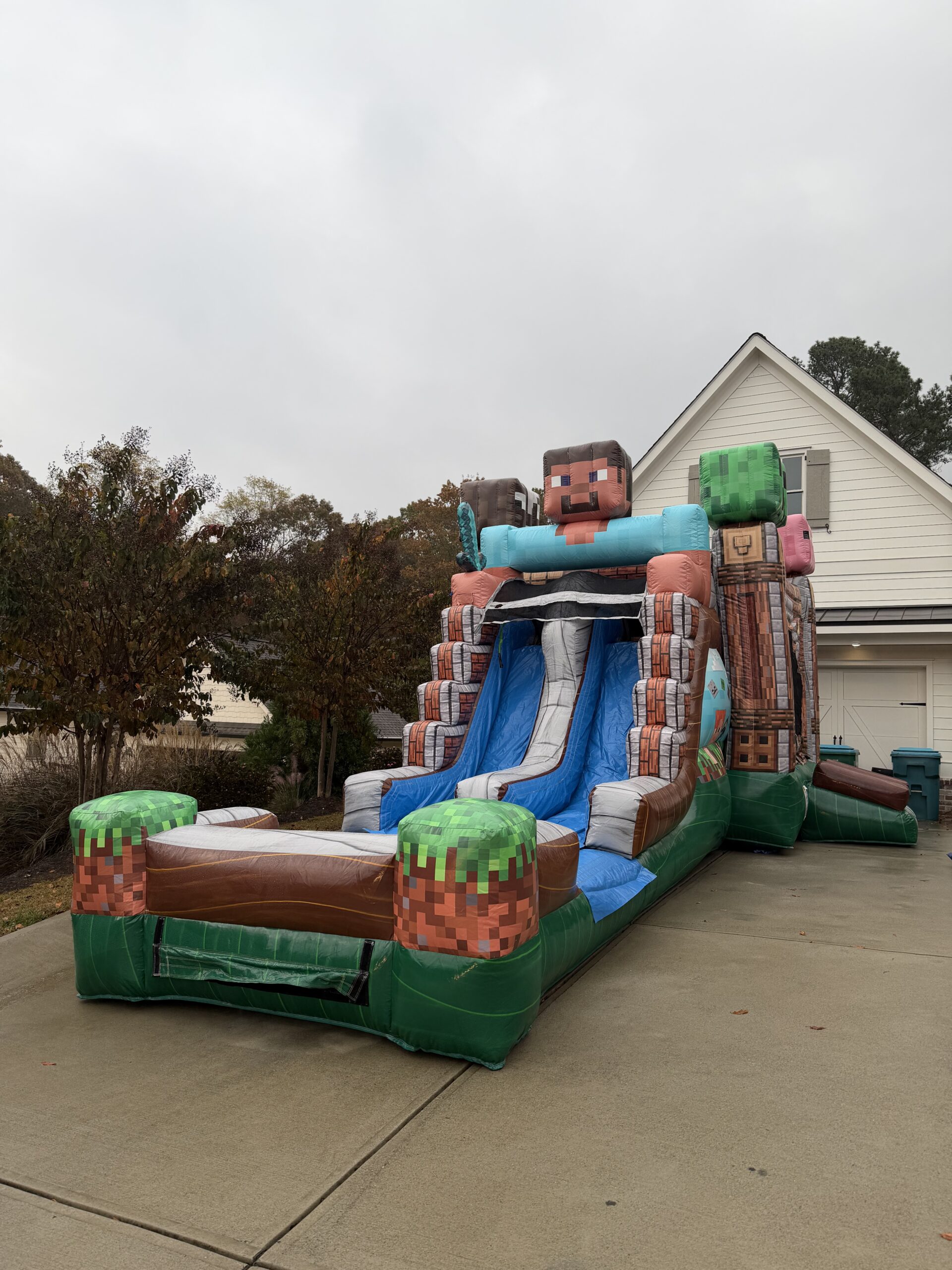 Minecraft Dual Lane Combo birthday party rental Acworth GA