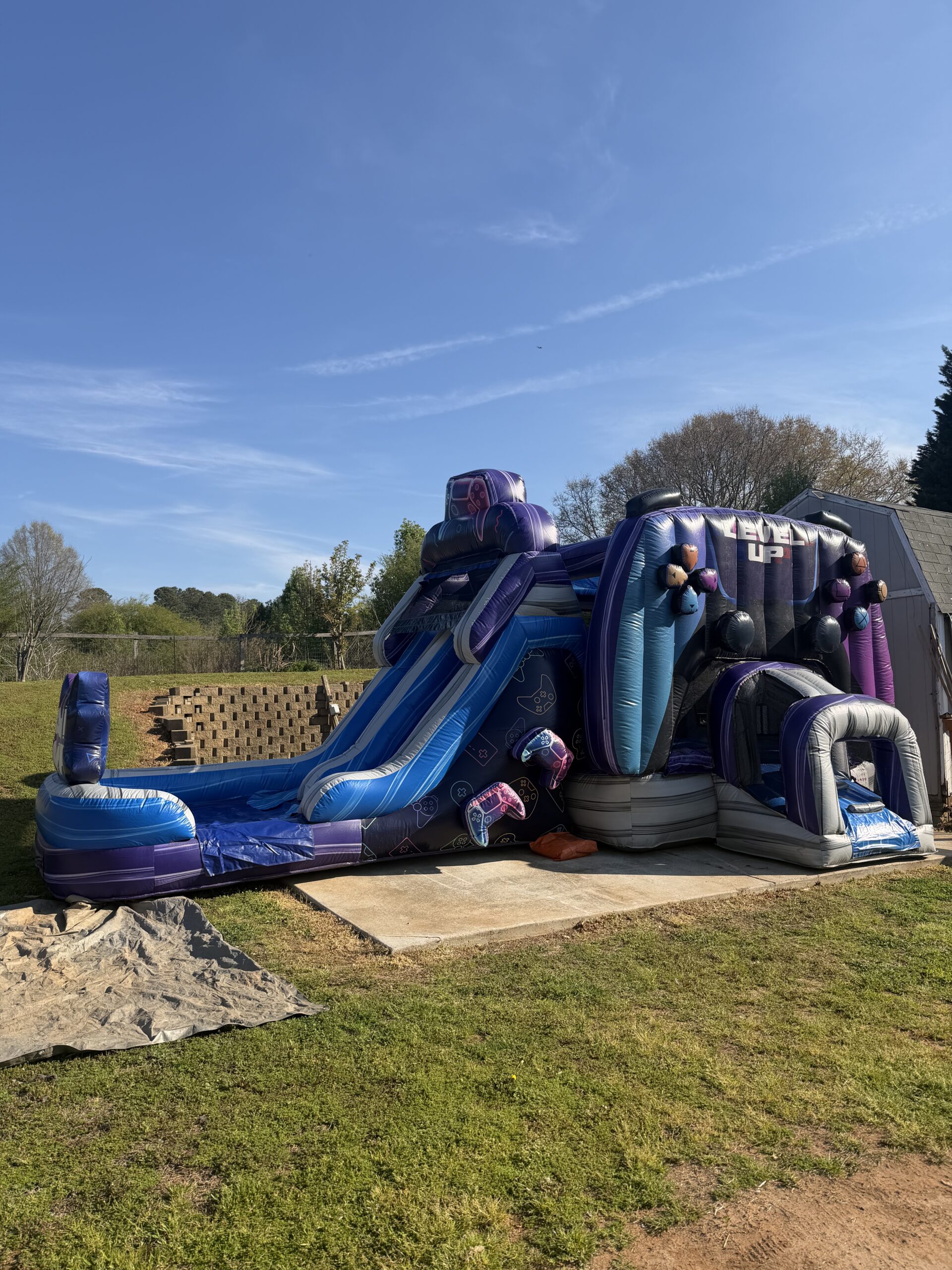 Gamer Dual Lane Combo birthday party rental Acworth GA