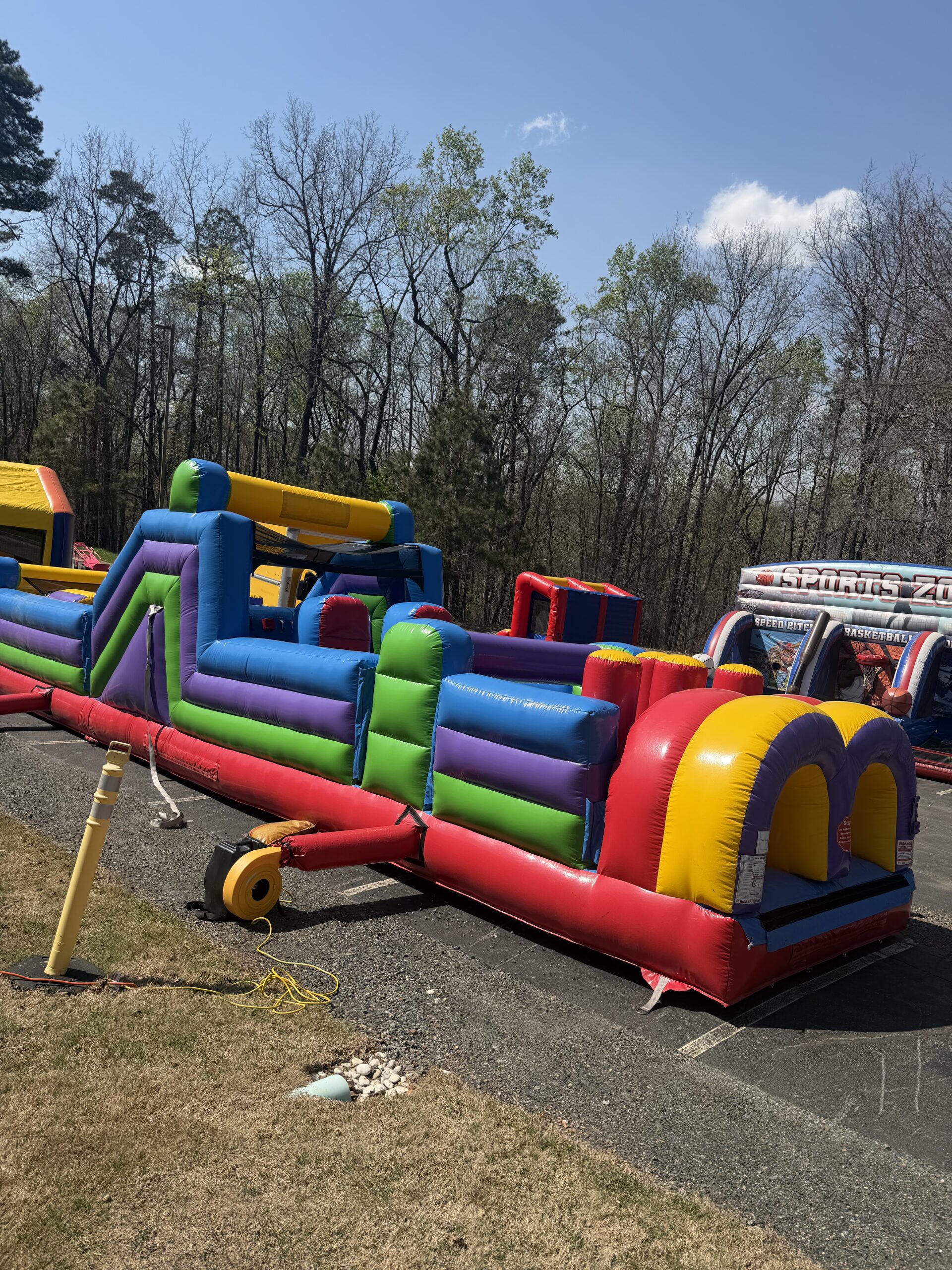 40ft Radical Run obstacle course rental Kennesaw GA school field day