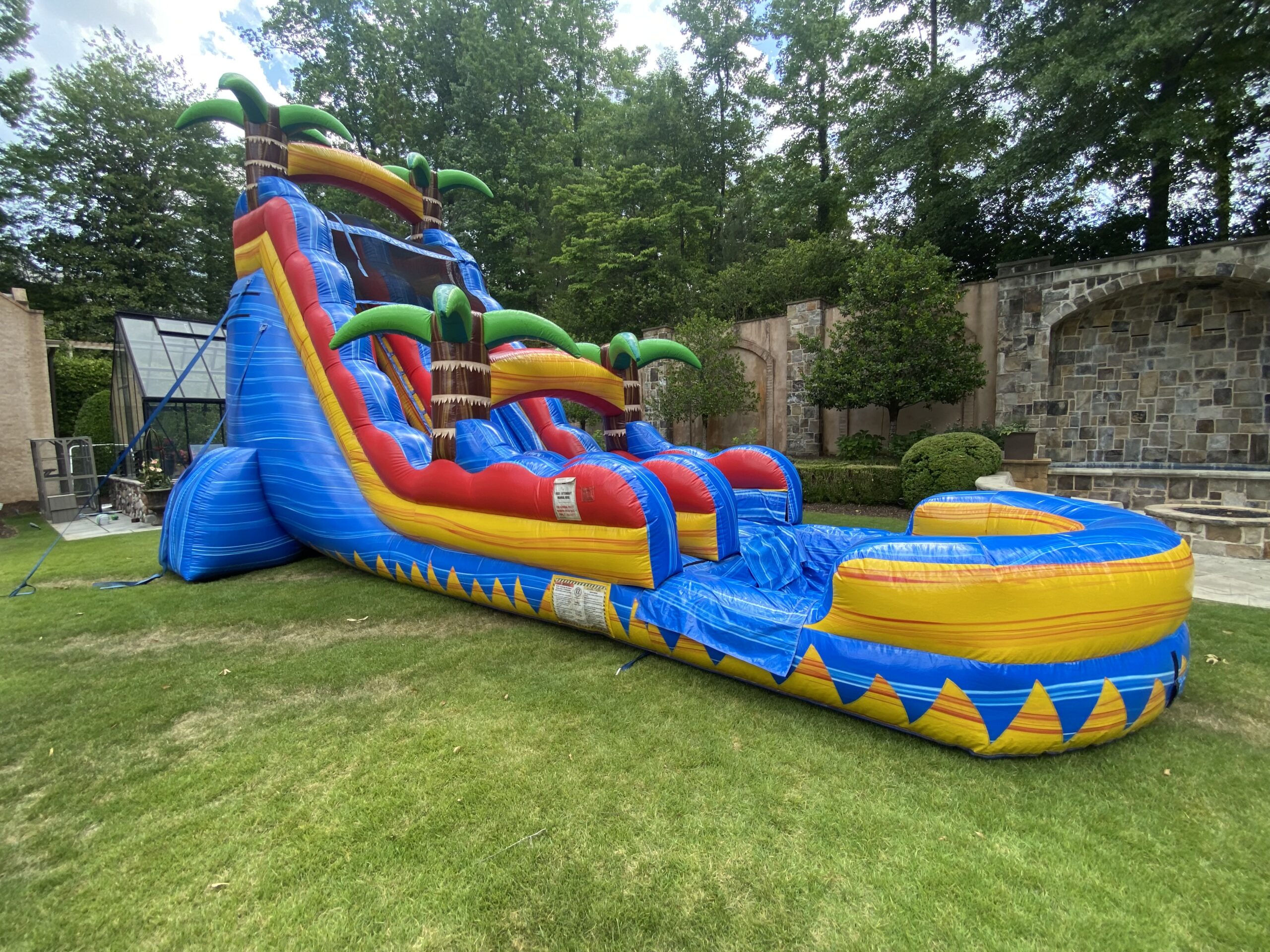 Tropical Inferno water slide rental Kennesaw Georgia