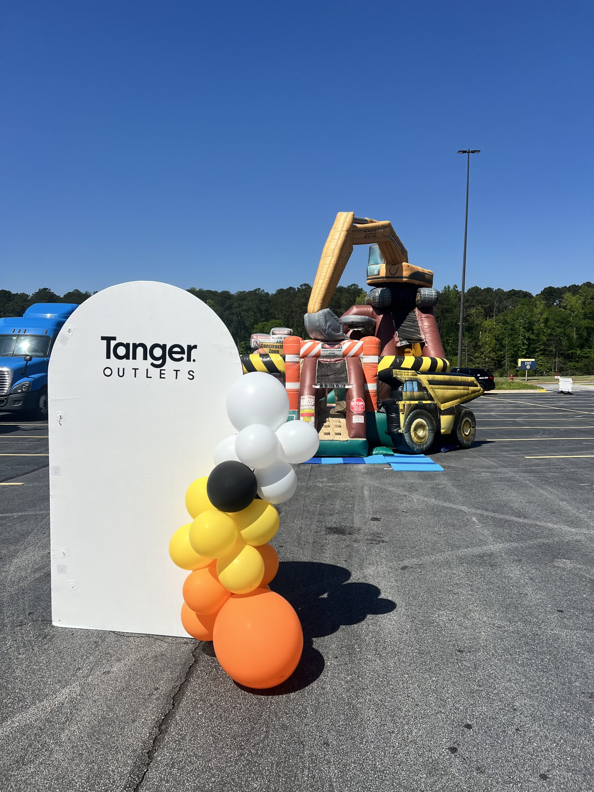 Tanger Outlet event inflatable rental near Marietta GA