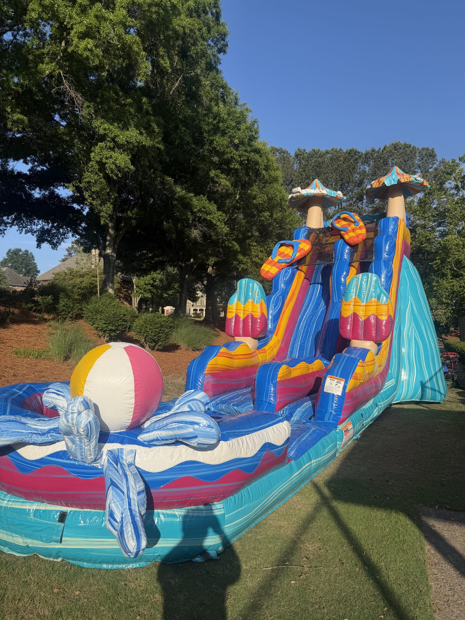 Pool party water slide Dallas GA