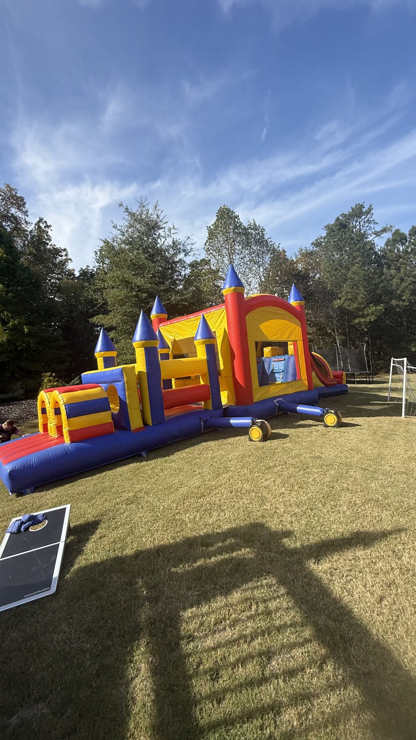 55ft Retro obstacle course rental Powder Springs GA school field day
